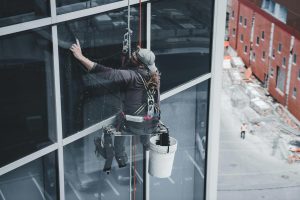 Commercial window cleaning in Parker, CO